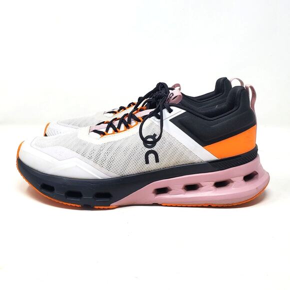 On Cloudnova X Training Athletic Shoes Frost Orange White Sneakers Size US 10 - Picture 4 of 9